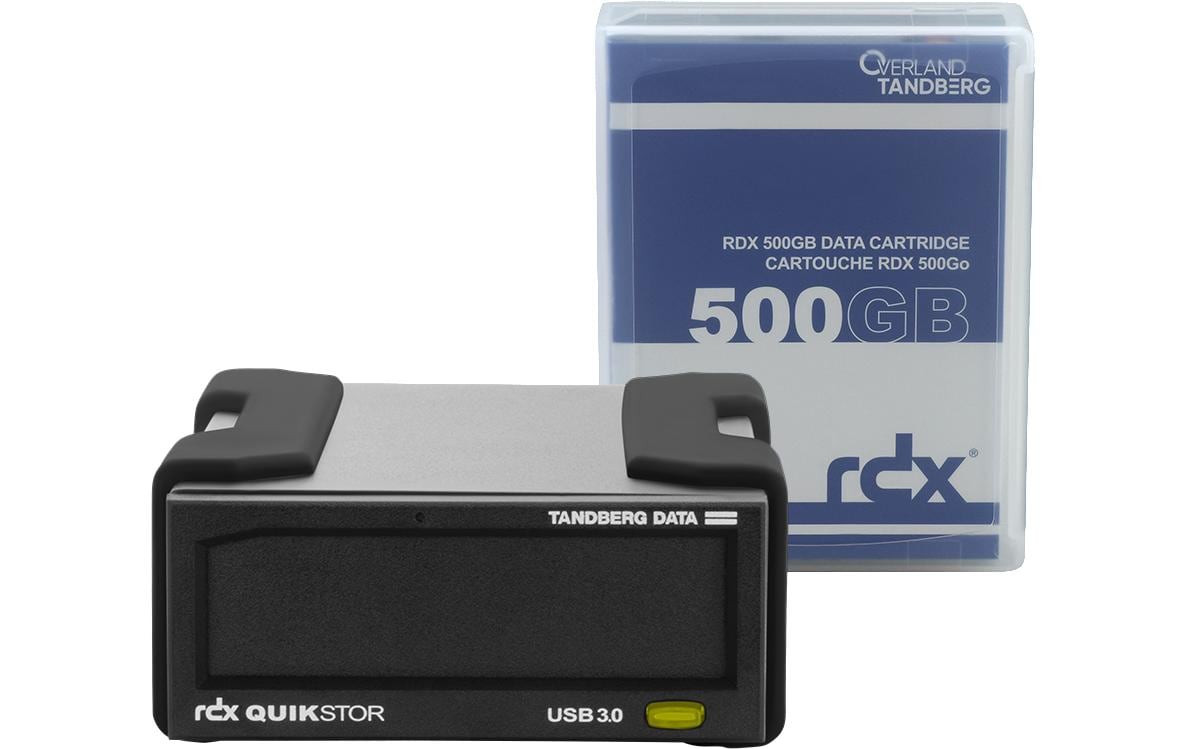 Tandberg Data Lecteur RDX 8863-RDX RDX QuikStor USB 3.0/Externe 0.5 TB